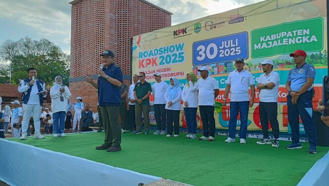 
					KPK RI menggelar Roadshow ” Jelajah Negeri Bangun Antikorupsi (JNBA) 2025 di Majalengka