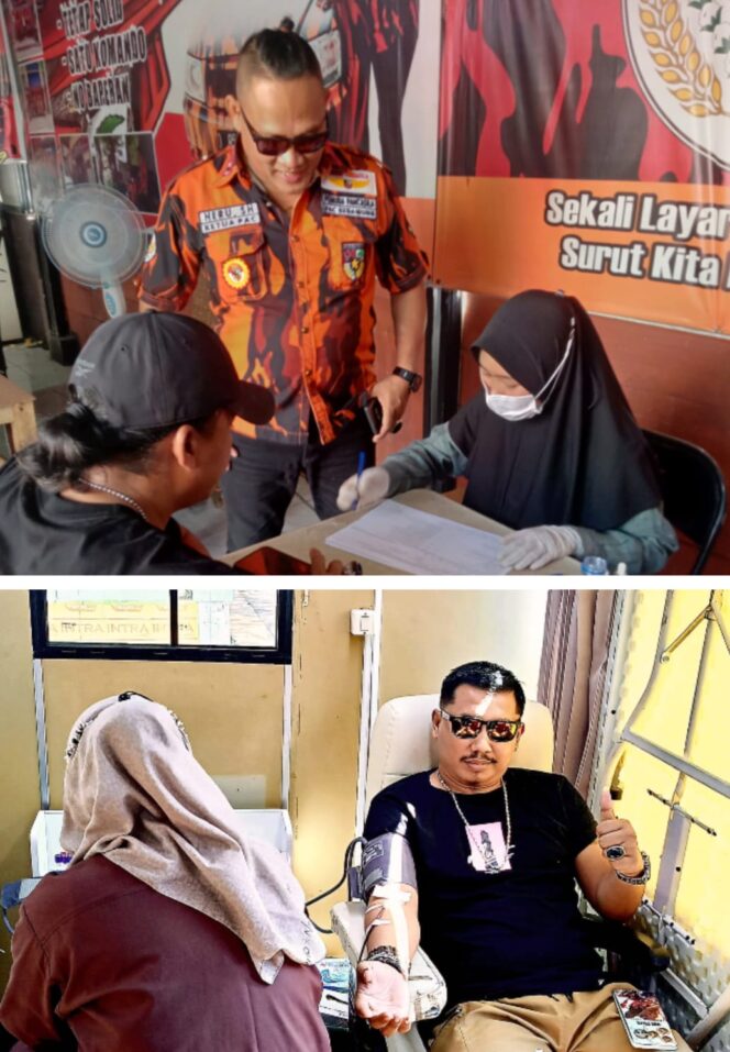 
					Heru Sutomo, SH. Ketua Pemuda Pancasila PAC Kedawung Kab Cirebon Gelar Donor Darah dan Bakti Sosial Peringati HUT RI ke-80