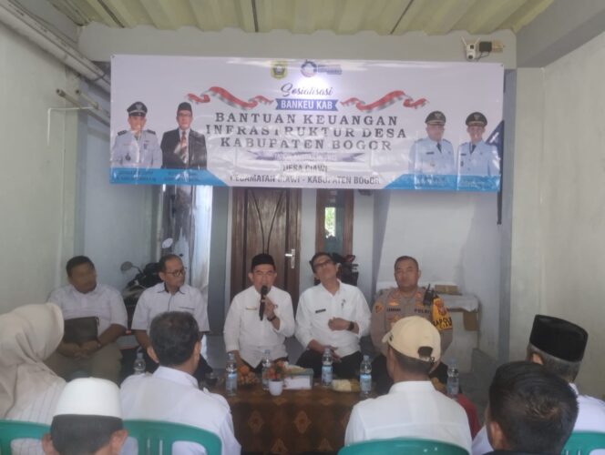 
					Pemdes Ciawi Menggelar Kick Off Bankeu 2025