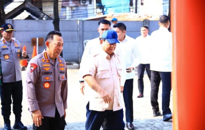 Presiden Kunjungi Polisi Korban Kerusuhan, Polri Janji Pulihkan Keamanan dan Tangkap Pelaku