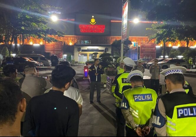 Jaga Jakarta Polda Metro Jaya Gelar Patroli Malam Gabungan.