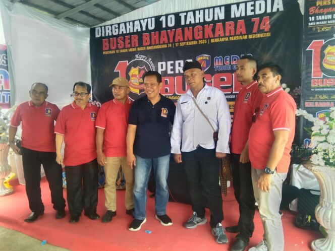 Rayakan Hari Ulang Tahun ke-10 Media Buser Bayangkara 74 di Bogor: Satu Dekade Dedikasi untuk Jurnalis Nasional
