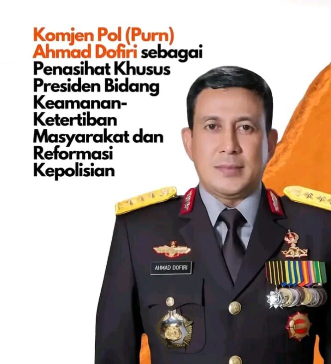 Presiden Prabowo Melantik Jenderal (Purn) Ahmad Dofiri Sebagai Staf Penasehat Khusus Presiden RI