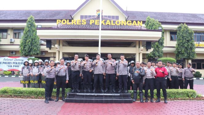 Asistensi Dit Samapta Polda Jateng: Tingkatkan Kemampuan Dalmas dan Raimas Polres Pekalongan