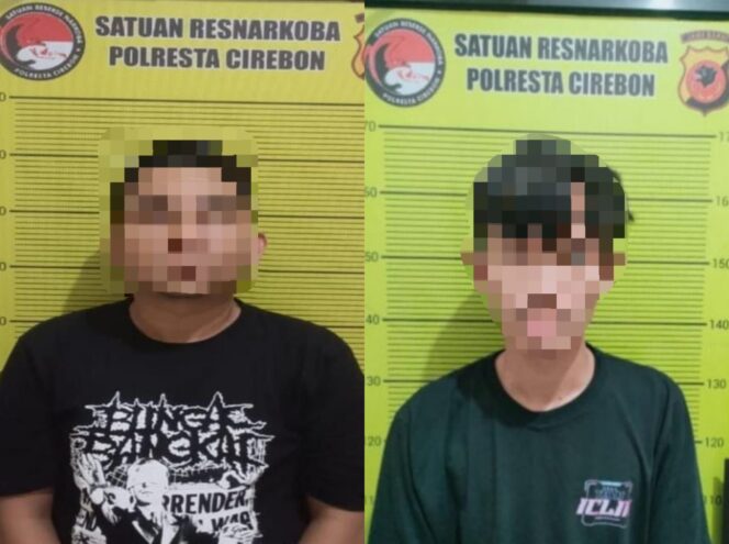 Polresta Cirebon Amankan 2 Pengedar OKT di Kecamatan Lemahabang dan Pabedilan.