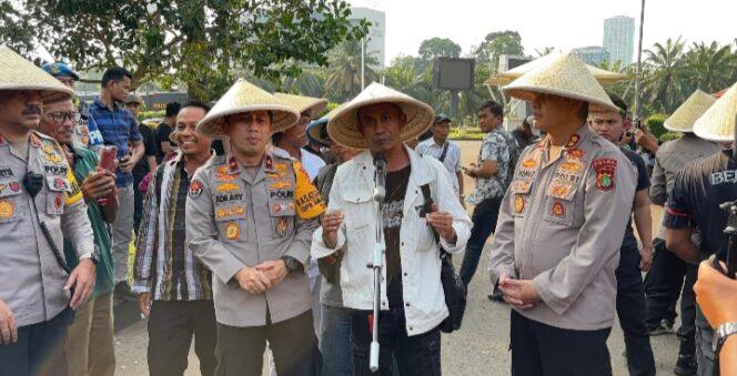 Petani Pasundan Apresiasi Polisi: Aksi di DPR Berjalan Aman dan Damai