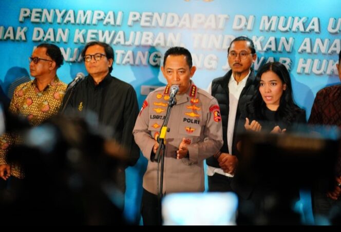 Gelar Dialog Publik Bareng Koalisi Masyarakat Sipil, Kapolri: Serap Aspirasi untuk Jaga Ruang Demokrasi