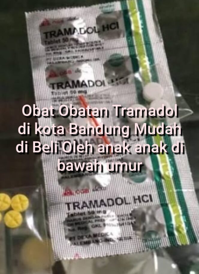Kota Bandung Darurat Tramadol: Anak di Bawah Umur Jadi Sasaran, Aparat Diminta Tegas Bertindak