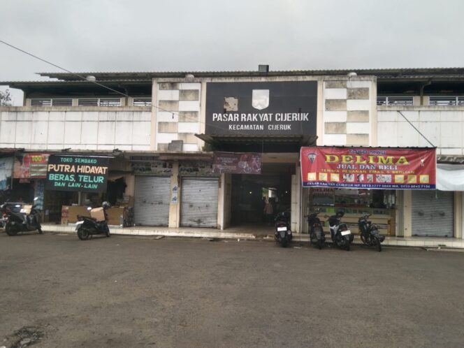 Pasar Rakyat Cijeruk Gratiskan Kios, Buruan Daftar!