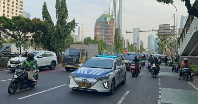 Patroli Skala Besar Digelar di Seluruh Jakarta, 119 Personel Diterjunkan