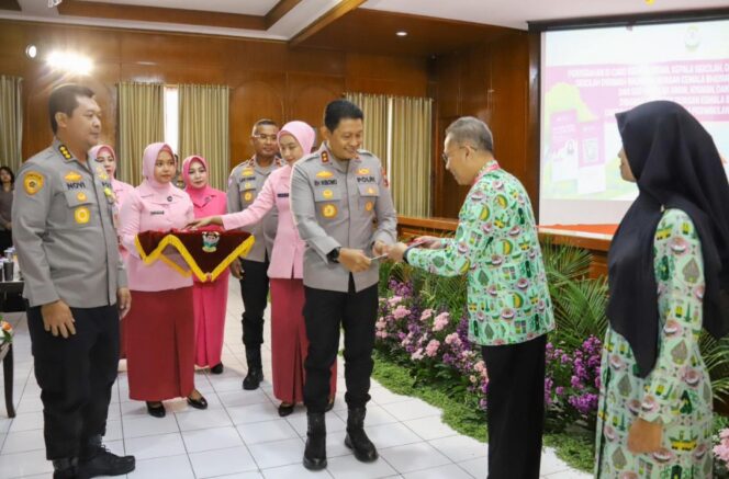 Polda Jateng Luncurkan SOP Sekolah Aman, Nyaman, dan Ramah Anak di Lingkungan Yayasan Kemala Bhayangkari.