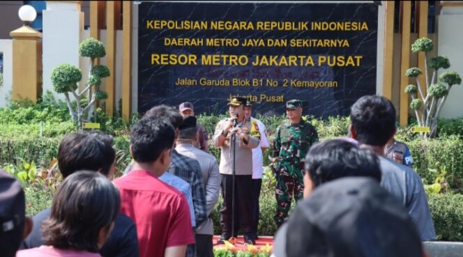 Kapolres Metro Jakarta Pusat Gaungkan ‘Jaga Jakarta’ Ajak Warga Jadi Garda Terdepan Keamanan