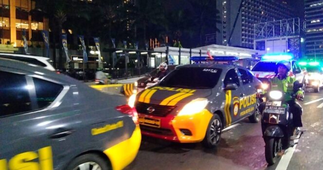 Hadirkan Rasa Aman, Polda Metro Jaya Intensifkan Patroli di Wilayah Jakarta Pusat Malam Ini