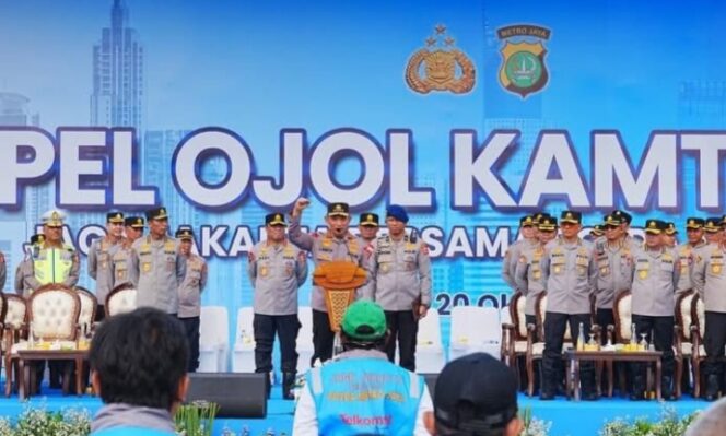 Kapolri Ajak Ojek Online Bersinergi Jaga Kamtibmas