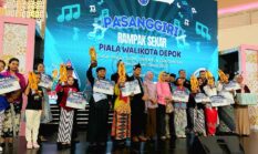 SMPN 1 Depok Raih Juara 3 Pasanggiri Rampak Sekar 2025 di Pesona Square Mall