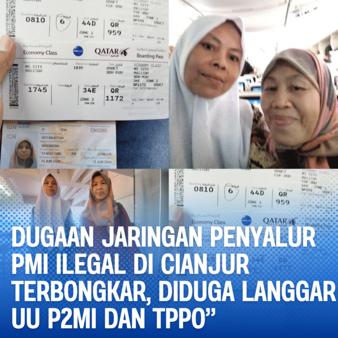 
					Penyaluran PMI Ilegal di Cianjur Kembali Terjadi, Diduga Langgar UU dan Masuk Unsur TPPO