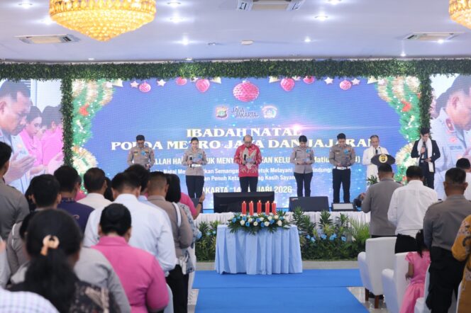 
					Perayaan Natal Polda Metro Jaya 2025 Digelar, Momentum Perkuat Pelayanan dan Kepedulian