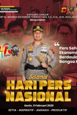 Kapolres Cianjur Ucapkan Selamat Hari Pers Nasional, Apresiasi Peran Media sebagai Mitra Informasi