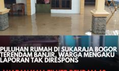 Banjir Rendam Puluhan Rumah di Desa Cimandala Sukaraja Bogor, Warga Keluhkan Minim Penanganan