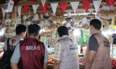 Menjelang Lebaran Tim Satgas Saber Pangan Polres Jakarta Barat Cek Harga Dan Ketersediaan Pangan di Pasar Tomang Barat