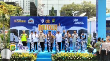 Kapolri Hadir Pelepasan Ribuan Peserta Mudik Gratis Polri Presisi 2026 Di Polda Metro Jaya Kuota Sebanyak 2.500 Peserta