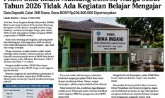 Aktivitas PKBM Bina Insani di Muncang Dipertanyakan, Warga Soroti Data Siswa dan Dana BOSP 2026