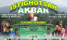 Istighotsah Akbar Sumedang: Tokoh Adat dan Masyarakat Bersatu Tolak Geothermal Tampomas