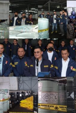 Jelang Dirgahayu Bhayangkara, Dittipideksus Bareskrim Sikat Mafia Sianida, Senilai Rp769 Miliar!*  *Jelang Bhayangkara Ke-80, Dittipideksus Bareskrim Bongkar Sianida Ilegal! 18 Ton Siap Edar ke Tambang Gelap**Jelang Dirgahayu Bhayangkara Ke-80, Dittipideksus Bareskrim Polri Ungkap Bisnis Sianida Ilegal*Dittipideksus Bareskrim Polri Bongkar Perdagangan Sianida Ilegal, Hadiah Bhayangkara Ke-80
