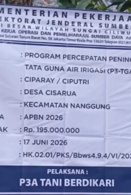 Dugaan Pemotongan Anggaran P3TGAI di Desa Cisarua Bogor, Ketua Kelompok Tani dan Kades Terkesan Menghindar