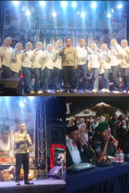 Polsek Cibeber Gelar Malam Syukuran Hari Bhayangkara ke-80, Kompol Tio Tegaskan Komitmen Polri Hadir dan Mengabdi untuk Masyarakat
