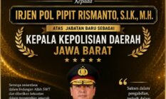 Media Mitrapolri.info Mengucapkan Selamat dan Sukses kepada Irjen Pol Pipit Rismanto, S.I.K., M.H. atas Amanah Baru sebagai Kapolda Jawa Barat