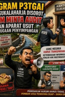 BOMBASTIS! PROGRAM P3TGAI DESA SUKALAHARJA BOGOR DIDUGA SARAT SUAP & TUTUP-TUTUPAN – LSM DESAK TIPIKOR TURUN TANGAN!