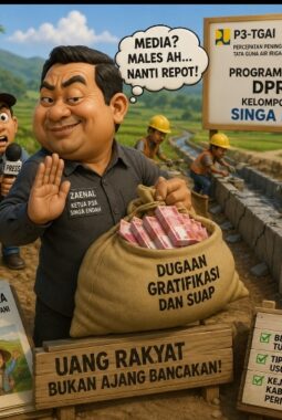Diduga Sarat Gratifikasi dan Korupsi, Program P3-TGAI Singa Endah di Curugbitung Didesak Diusut Aparat Penegak Hukum