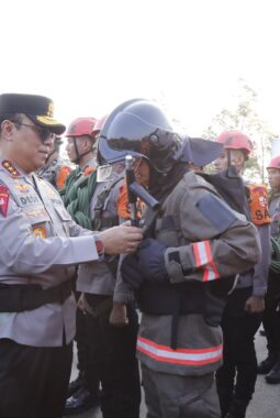 Polri Gelar Apel Gelar Pasukan Kesiapan Hadapi Bencana dan Konflik Sosial 2026