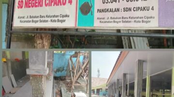 Proyek Revitalisasi SDN Cipaku 4 Rp700 Juta Disorot: Diduga Diborong ke Pihak Ketiga, Pengawasan Lintas Instansi Dipertanyaka